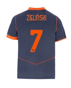 Inter Milan Piotr Zielinski #7 Maglia Gara Terza Repliche 2025-26 Maniche Corte